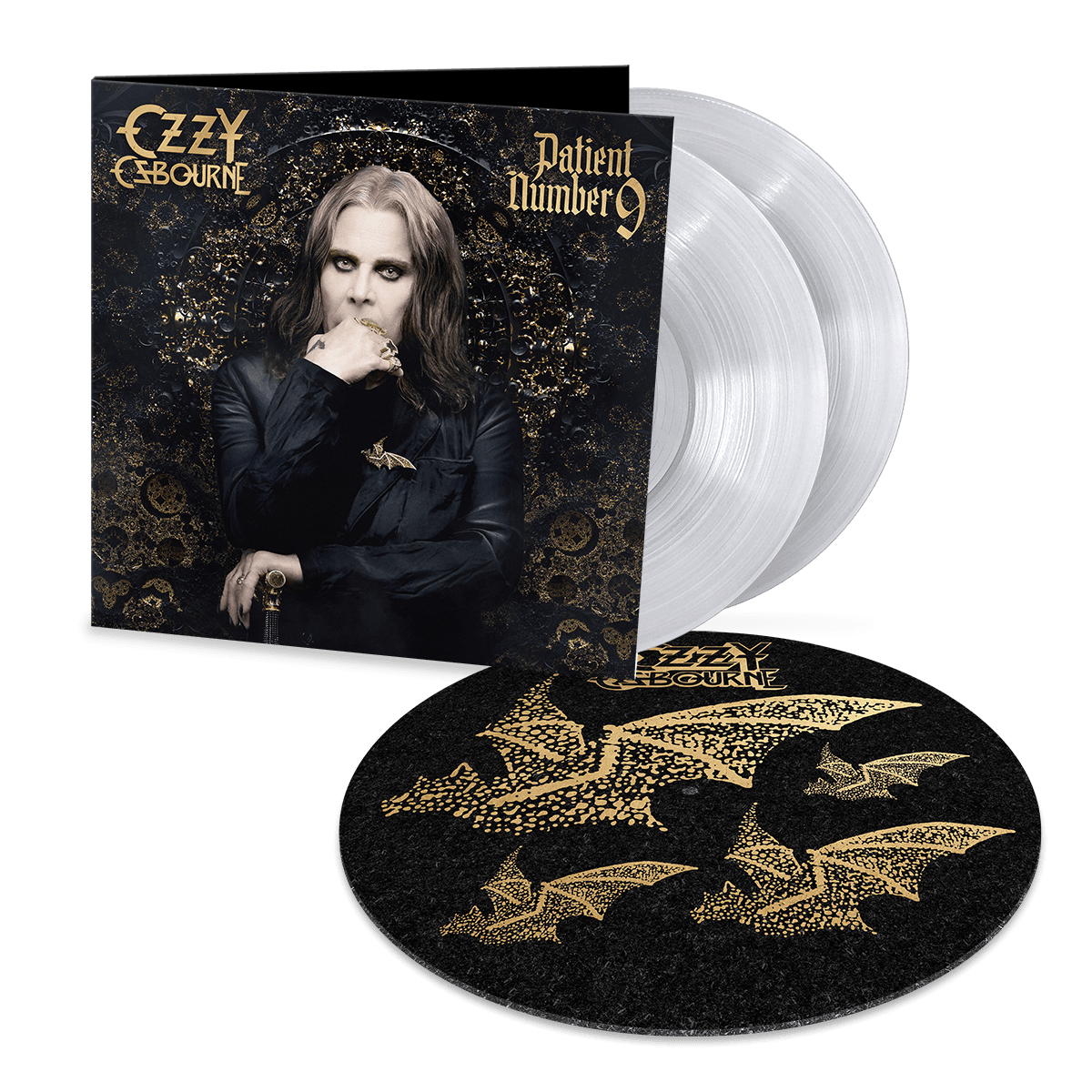 Patient Number 9 - Crystal Clear Exclusive Deluxe 2 LP Vinyl + Vinyl Slipmat