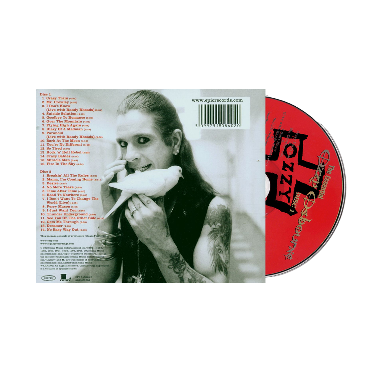 Essential Ozzy Osbourne 2 CD